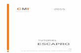 Tutoriel escapro - cmi-menuiserie.frcmi-menuiserie.fr/sites/cmi-menuiserie/files/pdf/Documents de... · entre deux limons, ... Fenêtre permettant la modification de chaque élément