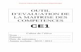 OUTIL D’EVALUATION DE LA MAITRISE DES COMPETENCES CE1ecoles.ac-rouen.fr/circ_dieppe_ouest/outils/evaluation/2014-2015/MI... · 3 Exercice 3 comme femme bisounours gontra elle monsieur