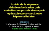 Intérêt de la séquence chimioembolisation puis ...pe.sfrnet.org/Data/ModuleConsultationPoster/pdf/2013/1/c8226276-a... · O. Scatton, N. Colignon, Y. Menu Hôpital saint Antoine