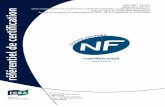 MQ CERT 13-312 Application NF 071 Date d’appr … · utilisation en bardage conformes à la norme NF EN 636 et NF P 65-210-1/ DTU 41.2 « Travaux du bâtiment revêtement» et aux