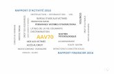 SOUTIEN AAV70 PSYCHOLOGIQUE - aiavi.fraiavi.fr/ra/rapport-activite-2016-AAV70.pdf · rapport d’ativitÉ 2016 litiges de la vie courante discrimination e s tion rapport financier