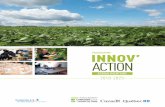 Programme INNOV’ action · l’adoption des résultats de la recherche par les milieux preneurs. ... agricole et de la transformation alimentaire, ... et à la réception d’une