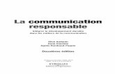 La communication responsable - multimedia.fnac.commultimedia.fnac.com/multimedia/editorial/pdf/9782212547986.pdf · Sous la pression des directions du développement durable ou des