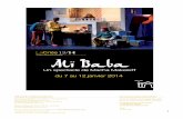 La 13/14 Ali Baba - theatre-lacriee.com · La fable orientaliste est un geste poétique en dehors du temps et aussi le miroir fantasque de l’état de nos cœurs. ... Il m’est