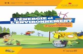 Ressources naturelles Natural Resources Canada · 10 Bons choix en matière de consommation d’énergie.....10 es. a. 1 Lis l’explication suivante à ce sujet et réponds aux questions.