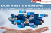 by Business Solutions - atys-concept.com · • Architectures redondantes permettant de garantir un taux de disponibilité élevé, une acquisition et un enregistrement des données
