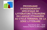 14h30 Fabienne FRANVIL IA-IPR d’anglaispedagogie.ac-guadeloupe.fr/files/File/anglais/anglais_second_degr... · créer et animer un forum sur internet, des blocs-notes numériques