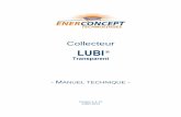 Lubi V1.4 FR Juillet 2013 FINAL - enerconcept.com · thermique seront disponibles sous peu et décrits dans la prochaine mise à jour de ce manuel technique. 1.7 Perte de pression