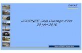 JOURNEE Club Ouvrage d’Art 30 juin 2010 · Micropieux Jet Grouting Forage d’eau ... Justification du système d’inclusions Pôle Fondations ... R GEO PLN F 61901 F BPR Fiche