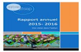 Rapport annuel 2015- 2016 - aqesap.org annuel 2015-2016 AQÉSA… · Rapport annuel 2015-2016 ... Il est possible de télécharger le plan stratégique 2017 ... Fonctionnement de