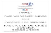 FASCICULE A L( - Site de l'académie de Grenoble … · Web viewLa circulaire n 2002-119 du 29 mai 2002 relative à l'élaboration d'un plan particulier de mise en sûreté face aux