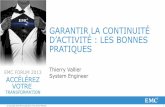LES BONNES PRATIQUES - Dell EMC France · Haute Disponibilité ... Recovery for vCloud Director SDDC ... Operational & Disaster Recovery VMAX Introduction to VMAX Cloud Edition VPLEX