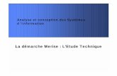 Analyse et conception des Systèmes d’Informationgigatechnologie.com/wp-content/uploads/2014/01/5-La-Demarche... · Obtention de MLD, par sites, exprimés dans le formalisme correspondant