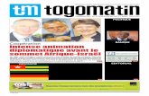 Intense animation diplomatique avant le BTCI? sommet … · Au Togo, toute l’Afrique a rendez-vous avec l’Etat Israélien en Octobre prochain. ... qui se tiendra en juillet 2017