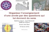 Organiser l’enseignement d’une année par des …ww2.ac-poitiers.fr/carep/IMG/pdf/projet_math_innovant_irem_pierre... · documents montrant comment les faire vivre dans des ...