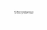 Chroniques - Mario Hademariohade.com/wp-content/uploads/2016/09/chapitre_1_chroniques... · Dépôt légal : 2016 Bibliothèque et Archives nationales du Québec Bibliothèque nationale