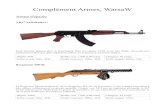 Complément Armes, WarsaW - La Scénariothèque · Degtyarev PKM: Mitrailleuse Soviétique dérivée du AK 47, elle est récente dans les rues de Warsaw (moins d'une dizaine d'années),