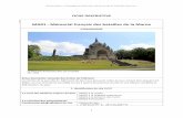 MA01 - Mémorial français des batailles de la Marne · l’ossuaire reposent les restes de 1500 soldats tués pendant les ... aux 4000 soldats français et ... Pèlerins et touristes