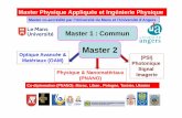 Master Physique Appliqueet Ingenierie Physiquesciences.univ-lemans.fr/IMG/pdf/master_physique_appliquee_et... · Ingénieur technico-commercial en instrumentation Master Physique