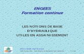 ENGEES Formation continue - agrosupdijon.fr · – Fluides réels : dH= j (pertes de charge en m/m) – Fluides réels à surface libre : H’=constante. DDAF du Haut-Rhin - Sous-Direction
