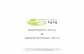 1306 RAPPORTS 2012 - cooperation-atlantique.org · - l’accès à l’eau potable et à l’assainissement ... de l’accès à une eau potable et à assainissement ... - le suivi