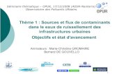 Thème 1 : Sources et flux de contaminants dans le …recherche.ign.fr/labos/matis/pdf/autres/ST081217_Arnaud.pdf · 17/12/08 Séminaire thématique – thème 1 4 Du toit au bassin