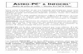 ASTRO-PC INFOCIEL - · PDF filedétaillées dans notre document “Comparatif logiciel” disponible sur internet. Les logiciels INFOCIEL avec leurs différentes versions, ainsi que