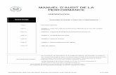 MANUEL D'AUDIT DE LA PERFORMANCEddata.over-blog.com/xxxyyy/0/32/13/25/performance-audit... · 2007-06-08 · GLOSSAIRE DES CONCEPTS ET DES TERMES TECHNIQUES ... ainsi que la mission
