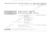 Document Technique d’Application Référence Avis Technique ... · chargée de formuler les Avis Technique a examiné, le 2 juillet 2012 et le 15 avril 2013, la demande relative