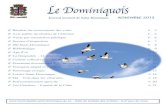 Journal mensuel de Saint-Dominiquemunicipalite.saint-dominique.qc.ca/pdf/2013/journalnovembre.pdf · Astérix chez les Pictes - BD Le comité de la bibliothèque B i b l i o. Le Dominiquois