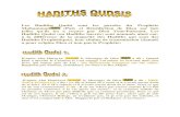 Les Hadiths Qudsi sont les paroles du Prophète …monremedepourlavie.com/wp-content/uploads/2015/03/40-HADITHS-S... · ... Et qu'en as-tu fait? -Il dira : Je n'ai laissé aucun chemin