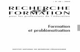 001a014-n°48 11/04/05 17:14 Page 1 RECHERCHE et …ife.ens-lyon.fr/publications/edition-electronique/recherche-et... · comme mise en scène d’une problématisation ... la mesure
