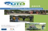 catalogue des formations 2015 - cthgx.be · Contenu Présentation du C.T.A ... secondaire technique de transition, ... Cette convention est valable pour l’année scolaire en cours.