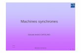 Chap 7 Mach-Sync v2003 - Les Électroniciens.comles-electroniciens.com/sites/default/files/cours/et_ch7-msync.pdf · Machines synchrones • 2 Machines synchrones Machine à pôles