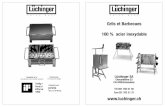 Grils et Barbecues 100 % acier inoxydable - luchinger.ch PDF/2010 catalogue grils Luchinger.pdf · Luchinger SAfabrique et vend depuis plus de 20 ans des grils, barbecues et accessoiresde