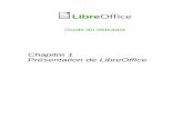 Chapitre 1 Présentation de LibreOffice · Base offre des outils pour le travail quotidien sur les bases de données avec une interface simple. Il peut créer et éditer des formulaires,