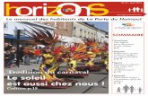 N° 46 - Mars 2013 hori s - agglo-porteduhainaut.fr · Le mensuel des habitants de La Porte du Hainaut SOMMAIRE hori s zn N° 46 - Mars 2013 Actualité Des signes p.3 Dossier P p.8-9