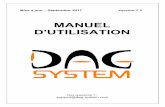 Charte DAG System r vis e d cembre 2009.doc)support.dag-system.com/download/1_download_doc/1_francais/1_outil… · Un lecteur peut être branché sur tous les types d’antennes