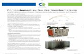 Comportement au feu des transformateurs - CG behaviour_FR.pdf · > Le comportement au feu des transformateurs secs et des transformateurs à refroi- dissement liquide à haute température