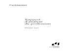 Rapport d’analyse de profession - Accueil - CCQ/media/PDF/Formation/Analyse_profession/230... · Doris Gagnon . Conseillère en formation . Commission de la construction du Québec