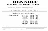 Manuel de Réparation - bastien59.free.frbastien59.free.fr/doc/MR-MOT-S9.pdf · • 6 : Identification RENAULT • 7 : Indice du moteur 18121R 10-2. ENSEMBLE MOTEUR ET BAS MOTEUR