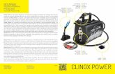CLINOX POWER FR ENG - nitty-gritty.it · l’apport de matériel, MIG/MAG, MIG avec arc pulsé, soudage laser, par résistance, plasma. La technologie avancée de Clinox Power, ...