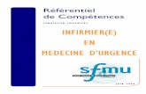 CCCCOMMISSION IIIINFIRMIERE INFIRMIER(E ... - … · Référentiel Compétences INFIRMIER(E) EN MEDECINE D’URGENCE - 5 - Les structures d’urgences ont accueilli, en France, 14