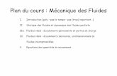 Plan du cours : M©canique des vibra meca flu/meca flu/Statique...  Statique des fluides et dynamique