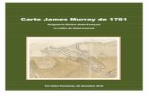 Carte James Murray de 1761 - saint-francois-du-lac.comsaint-francois-du-lac.com/wp-content/uploads/2016/07/La-carte... · récolter un maximum de renseignements sur la topographie