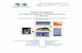 Étude stratégique de déploiement de l’énergie éolienne · PDF file- l’Afrique du nord (Algérie, Égypte, Maroc et Tunisie) ; - l’Afrique de l’ouest ... 7 ’ENERGIE EOLIENNE