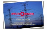 GUIDE DE CHOIX - La protection électrique en toute ... · 254 PROTECTION & CONTROLE DES MOTEURS ET CONDENSATEURS La Protection électrique en toute Sérénité GUIDE DE CHOIX
