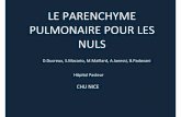 LE PARENCHYME PULMONAIRE POUR LES NULS - POUR LES NULS.pdf  LE PARENCHYME PULMONAIRE POUR LES NULS