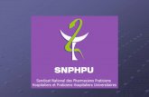 DISPOSITIONS STATUTAIRES - snphpu.org · - bilan régional du TTA, ... Titre de PPH ou professions définies dans le CSP (sauf AS et ambulanciers), Diplôme de cadre de santé ou