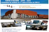 1-Livret 16-17 - p0 page de garde début pour web … · L’UFR des Sciences et Techniques de l’Université du Havre dispose de tous les ... (C2I) et des cours d’anglais. ...